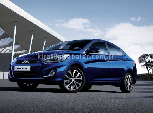 Ayata Rent A Car'dan Hyundai Accent Blue 