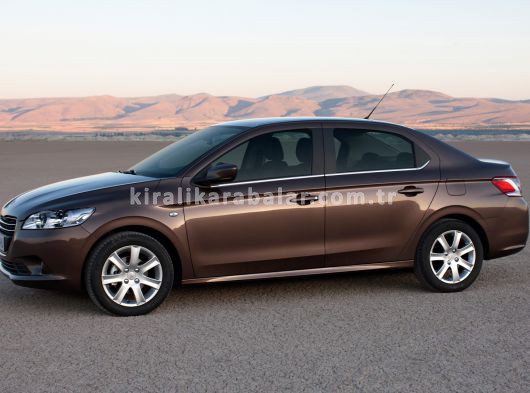 Anadolu Oto Kiralama'dan Peugeot 301