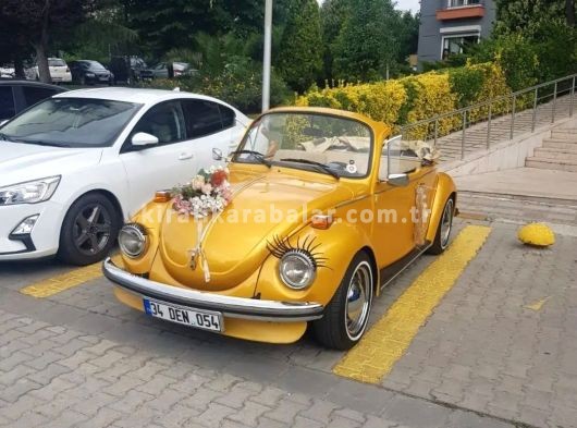 Kiralık Sarı Cabrio Vosvos