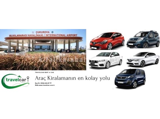 Adana Kiralık Araç  ve Çukurova Havalimanında Hizmet Veriyoruz