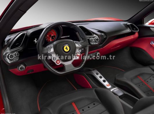 Tesslim Luxury Car Rental'den Kiralık Ferrari 458 İtalia