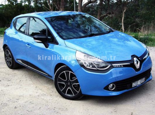 Renault  blue car