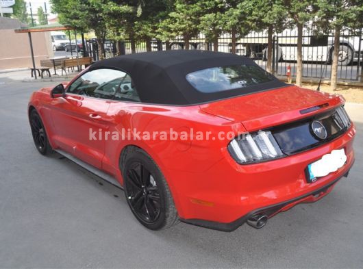 Tesslim Luxury Car Rental'den Kiralık Ford Mustang 
