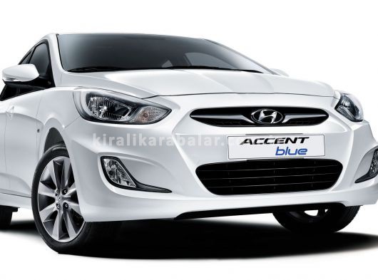 Polat Rent A Car Oto Kiralama'dan Hyundai Accent Blue