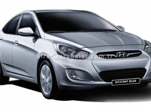 Vize Car'dan Kiralık Hyundai Accent Blue 1,6 CRDI