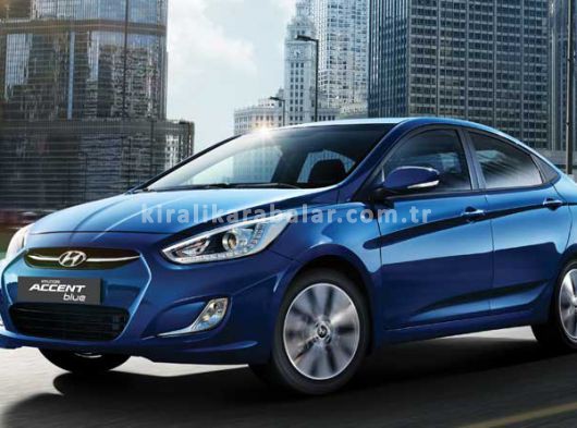 Hikmet Rent A Car'dan Hyundai Accent Blue