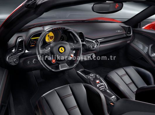 Lineport Rent A Car'dan Ferrari 458 İtalia