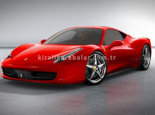 Lineport Rent A Car'dan Ferrari 458 İtalia