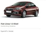 Fiat Linea 1.3 Dizel Kiralama