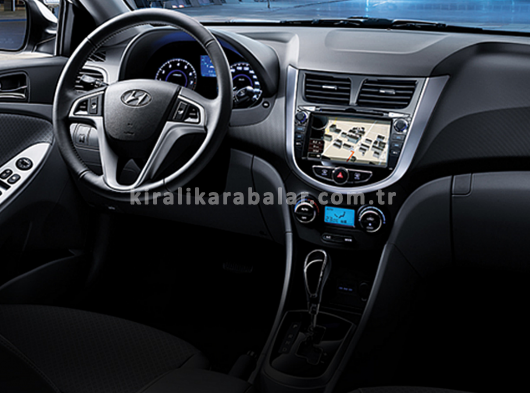 Polat Rent A Car Oto Kiralama'dan Hyundai Accent Blue