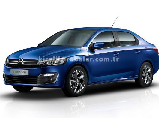 Vize Car's dan Kiralık Citroen Elysee 1,6 Dizel 