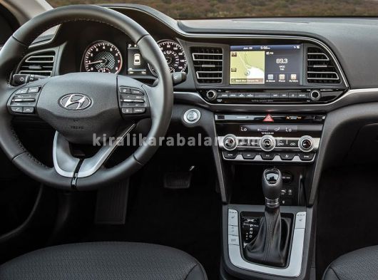 Ayata Rent A Car'dan Hyundai Elantra