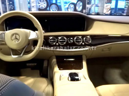 Tesslim Luxury Car Rental'den Kiralık Mercedes Benz S350